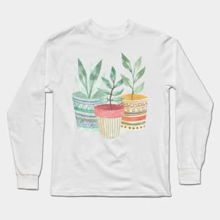 Potted Plants Long Sleeve T-Shirt
